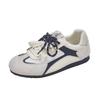 Internet celebrity explosion 2025 new casual versatile moral training shoes women's summer flat bottom light sports board shoes black white shoes