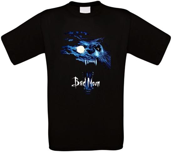 Bad Moon Horror Cult Movie T-Shirt All Sizes XXL