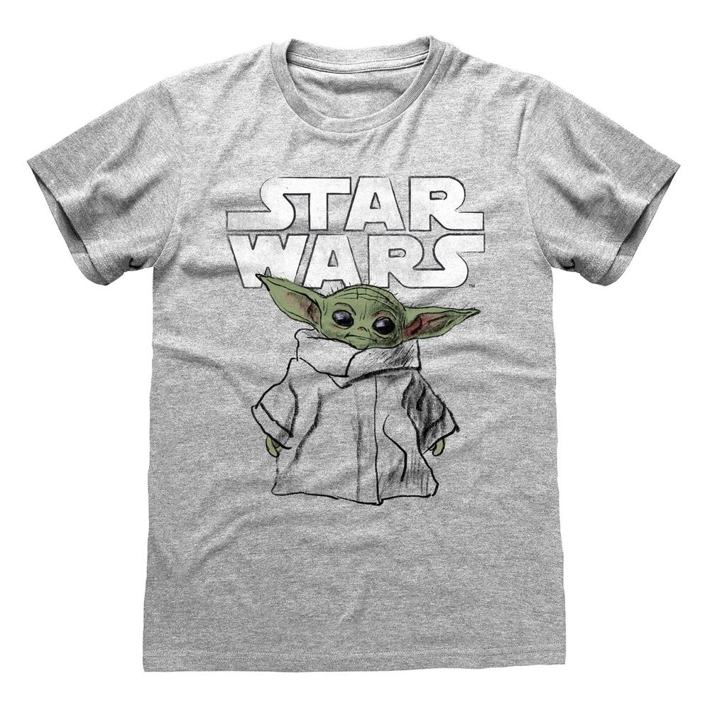 The Unisexdalorian Baby Yoda The Child Sketch Unisexs TShirt L