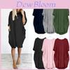 Elegant Women Stretch Loose Baggy Jumper Tops With Pockets For Perfect Party Look