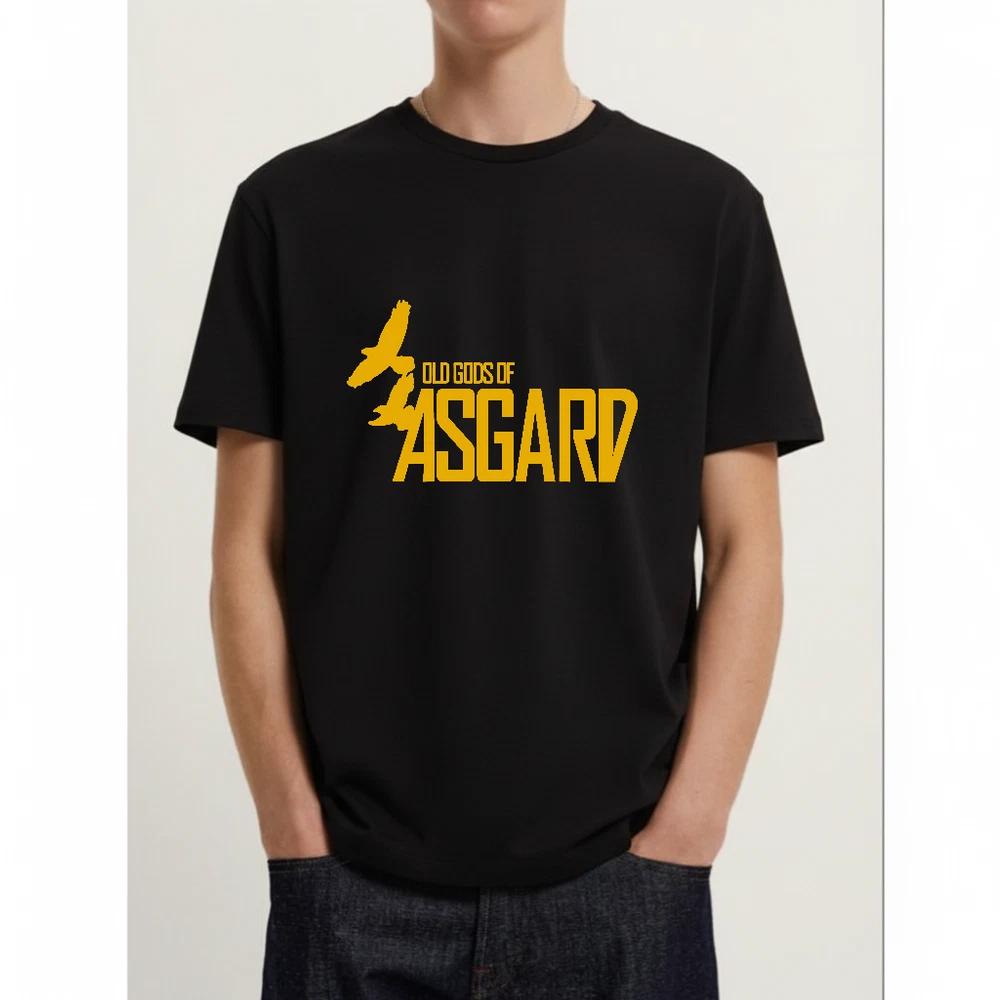 Limited NWT Old Gods of Asgard Heavy Music Graphic Logo TShirt Sizes S5XL S