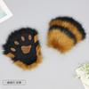 Source Handmade Plush Olita Animal Ears Animal Claws Accessories Soft Cute Girl Cat Lady Cat Claws Half Finger Gloves