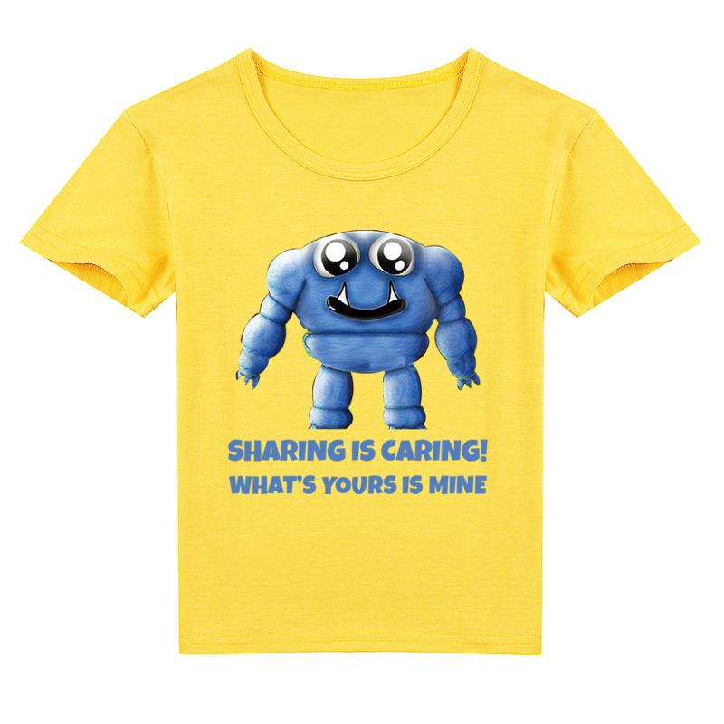 Kinder Neu eingetroffenes modisches 3D-gedrucktes Garten of BANBAN T-Shirt mit kurzen Ärmeln für Kinder