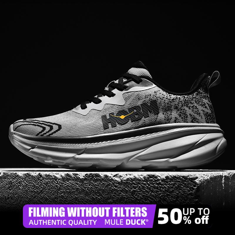 2024 Marathon Air Cushion Spring Men Sports Running Shoes Breathable Lightweight Women's Comfortable Athletic Nonskid Sneakers