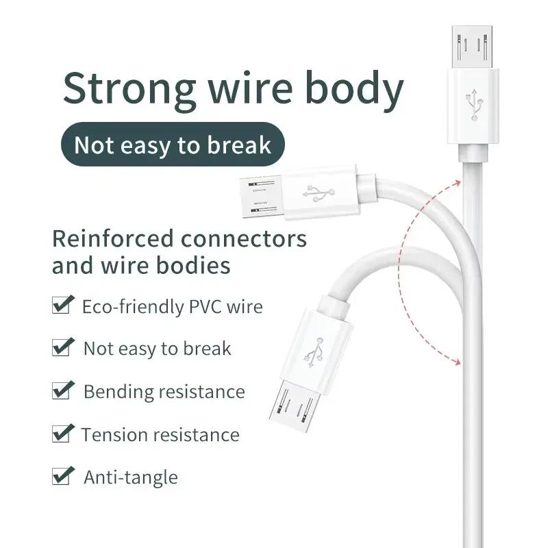 1m/5m/10m/14m Bardzo Długi Kabel Ładujący Micro USB do Termometru K3 / Xiaomi / Mijia / IP Kamera Webowa Power Bank Kabel Ładowarki