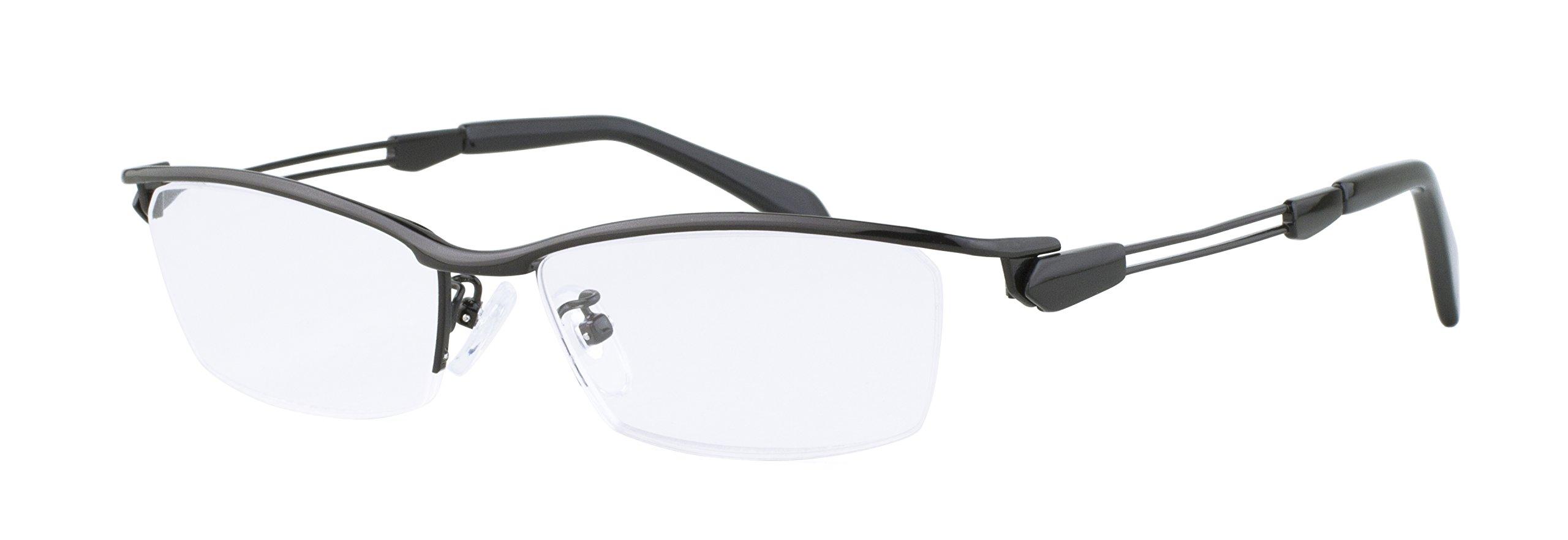 

FEEL LIFE Reading Glasses FLM-001-2+1.00 Black Men s