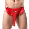 Lingerie Men's Sexy Elephant Thong Underwear Cartoon Trunk T Panties Fashion Panties Underpants G String Elastic