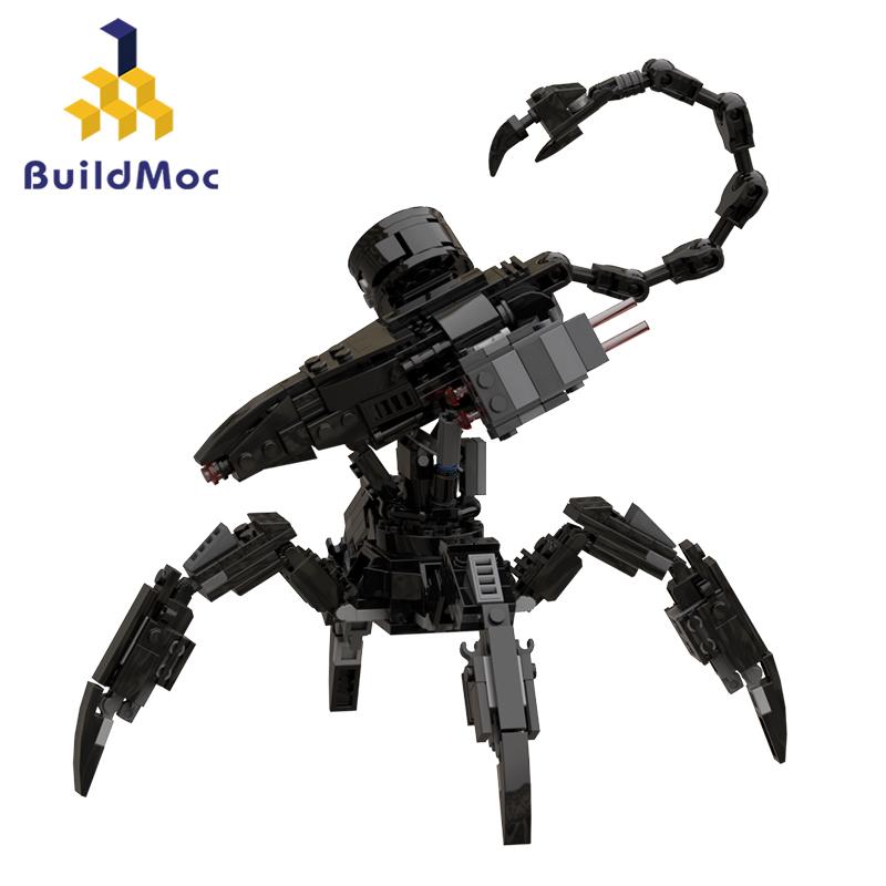Buildmoc Horizoned Zero Dawned Robot Battle Machine Corruptored Game Action Figures Building Blocks Toys for Children Gifts