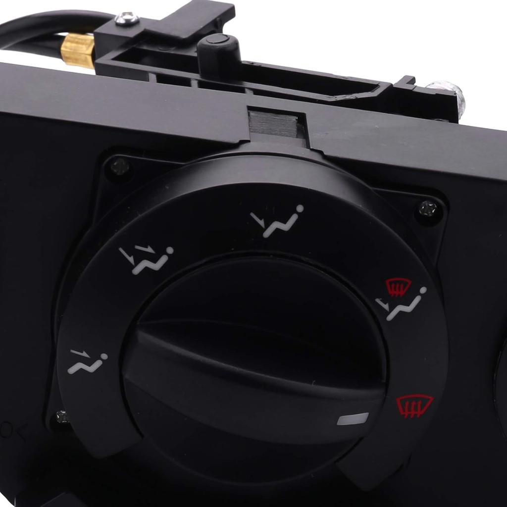 Car A/C Heater Control Panel 96615408 Air Conditioner Climate Switch for Lacetti Nubira Optra Excelle, black, 208842