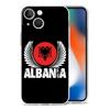 Albania Albanians Flag Luxury Phone Case For IPhone 18 15 16 14 13 12 11 Pro Max XS X XR SE 7 8 Plus TPU Clear Lens Protect Cover