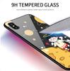 Husă Telefon Sticlă Securizată Pentru iPhone 11 12 13 14 15 16 17 Redmi 10 12 14C Note10 Note14 Xiaomi 11Lite PocoC75 Margine Moale Rezistentă la Șocuri Carcasă Netedă