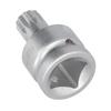Spline Bit Socket 3Celsius4in   Triple   Metal   Power Drill Part