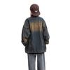 2025 Unisex High Street Washed Distressed Denim Jacket - American Retro Spring/Autumn Collection