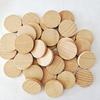 Unfinished Wooden Discs for Handmade Art Crafts Cutouts Ornaments Wedding Decors