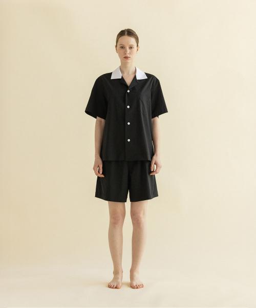 [2Dreamers] Mono Black Pajama Set [Shipped from Korea] 100% Authentic