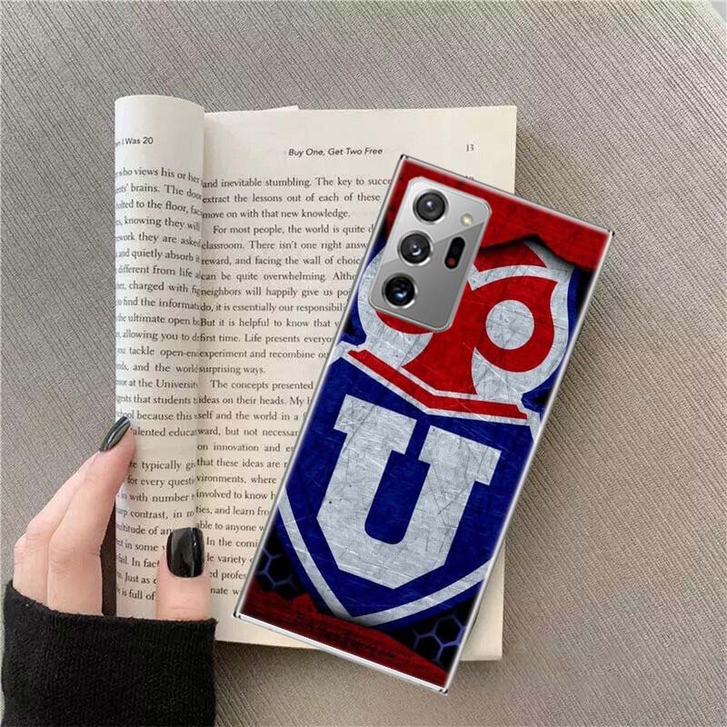 

Fondo U. De Chile LOGO Phone Case For Samsung Galaxy S25 Edge S24 S23 FE S22 S26 Ultra S21 S20 S10 Plus Capa Soft Samsung S22 Ultra