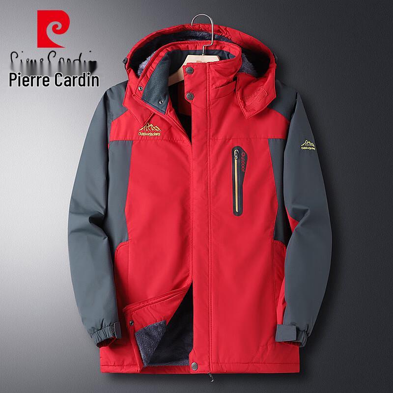 

Pierre Cardin Men s Thickened Warm Casual Jacket 3XL