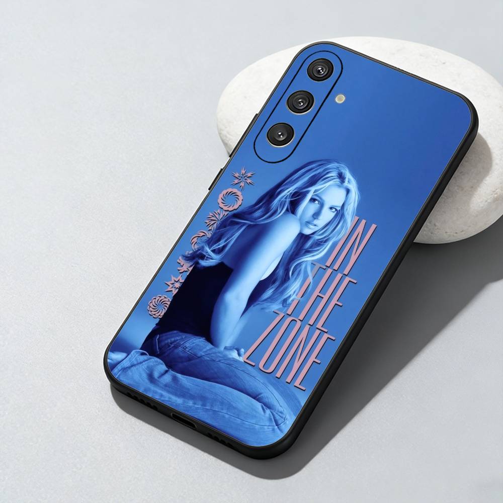 90s Beauty B-Britney S-SpearS Phone Case For Samsung Galaxy A73,A72,A71,A70,A52,A51 Others Soft Black Cover