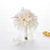 Pearls Decors Artificial Orchid Bride Bouquet Wedding Flower Arrangement Bridal Shower Photoshoots Decoration