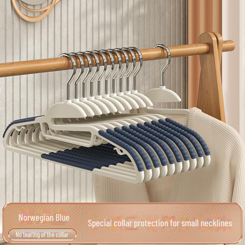 Rotatable Anti-Slip Wide Shoulder Clothes Hanger for Dry & Wet Use