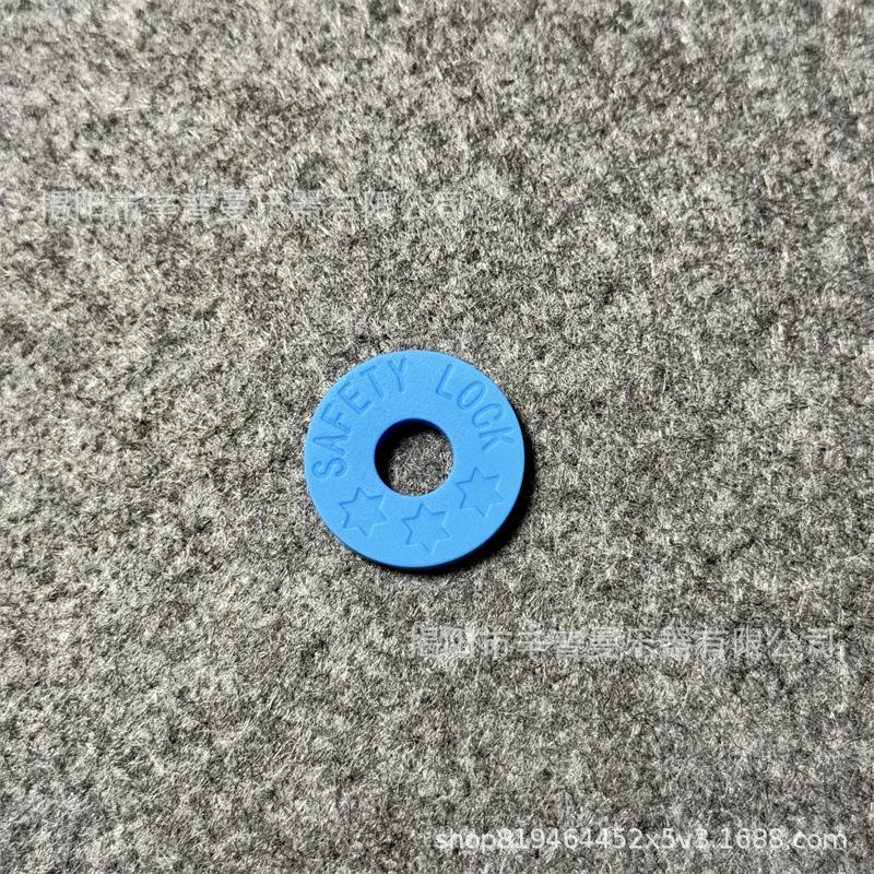 Rutschfeste Silikon-Gitarrengurt-Lock-Pads für E-Gitarren, Akustikgitarren und Bassgitarren