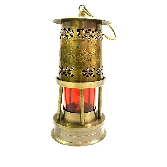 

Антикварная морская маленькая масляная лампа корабль лодка красный фонарь домашний декор подарок