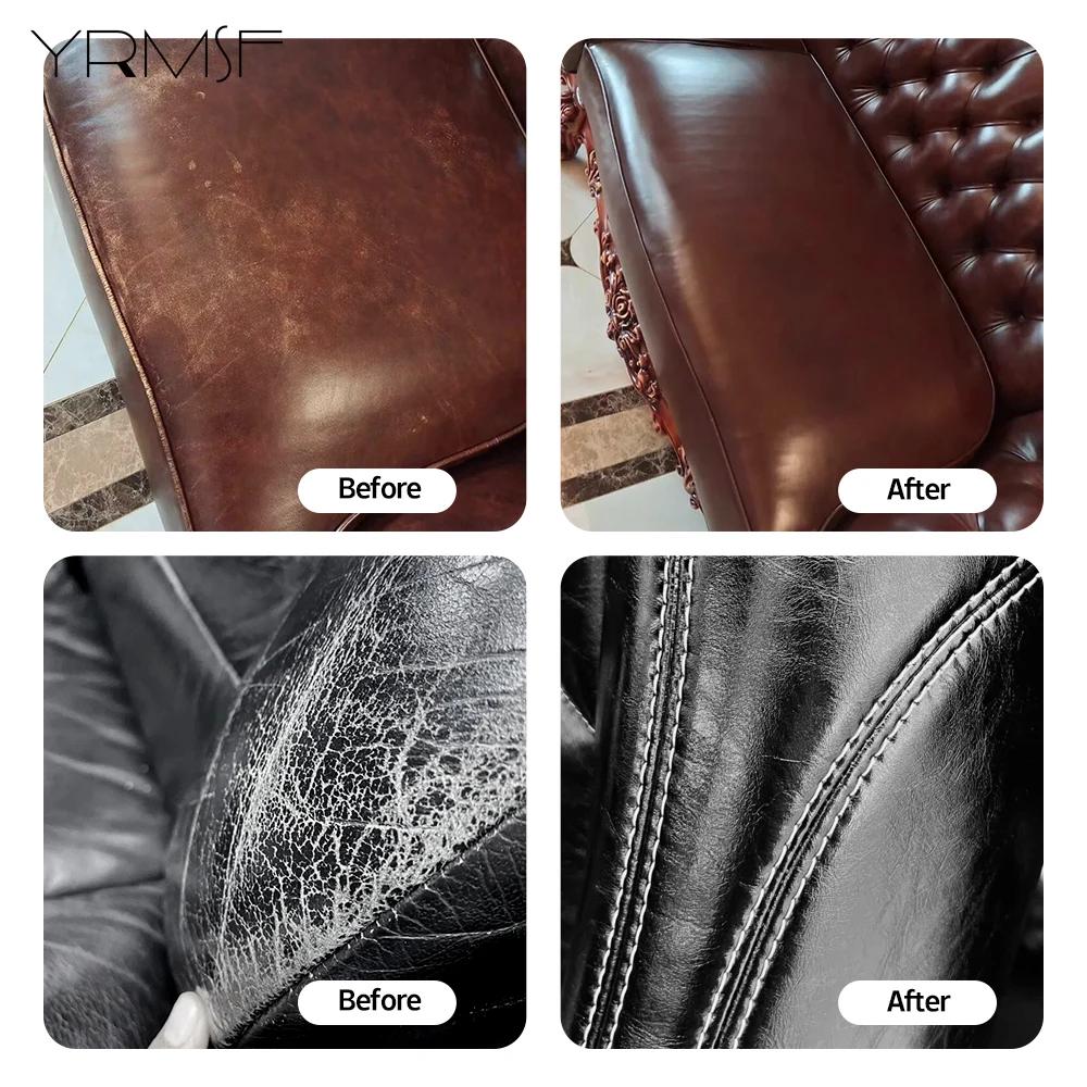 Self Adhesive Oil Wax Leather Fabric Repair Tape Leather Repair Patches Fix Sticker for Sofa Car Seat Table Chair Home 50x138cm