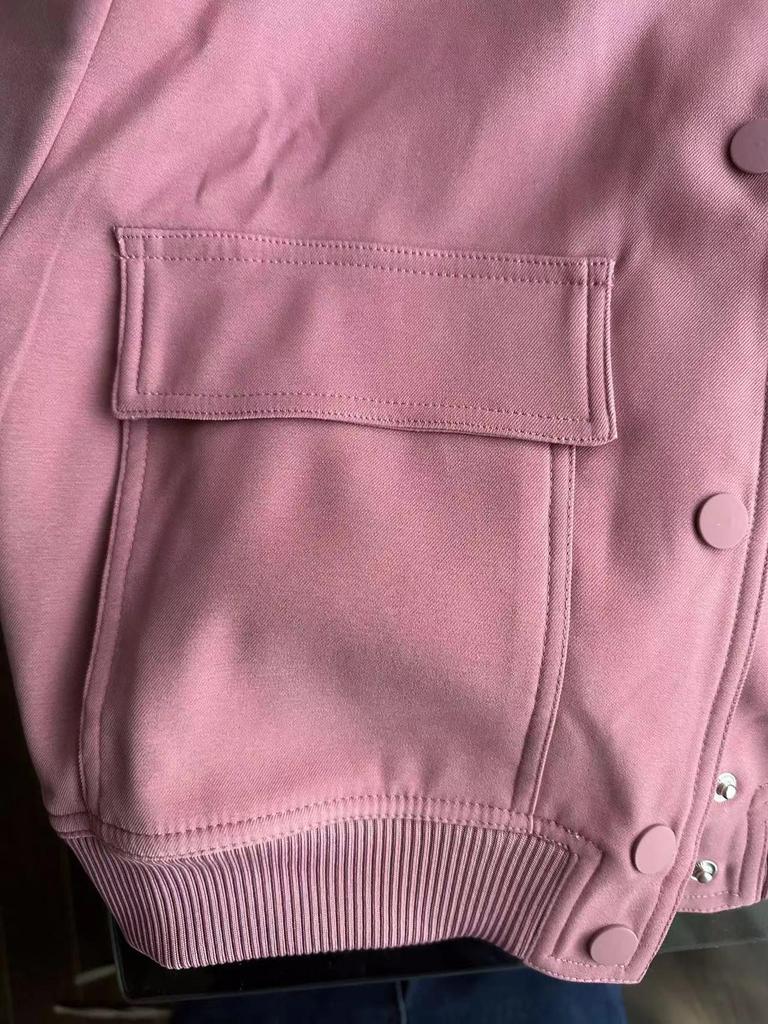 2023 Autumn Women's Fashion Casual Pocket Embellished Single-Breasted Outerwear Jacket
