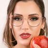 Cat Eye Spectacle Frame Women Eyeglasses Computer Prescription Optical Female Eyewear Clear Lens Glasses Frame Gafas De Lectura
