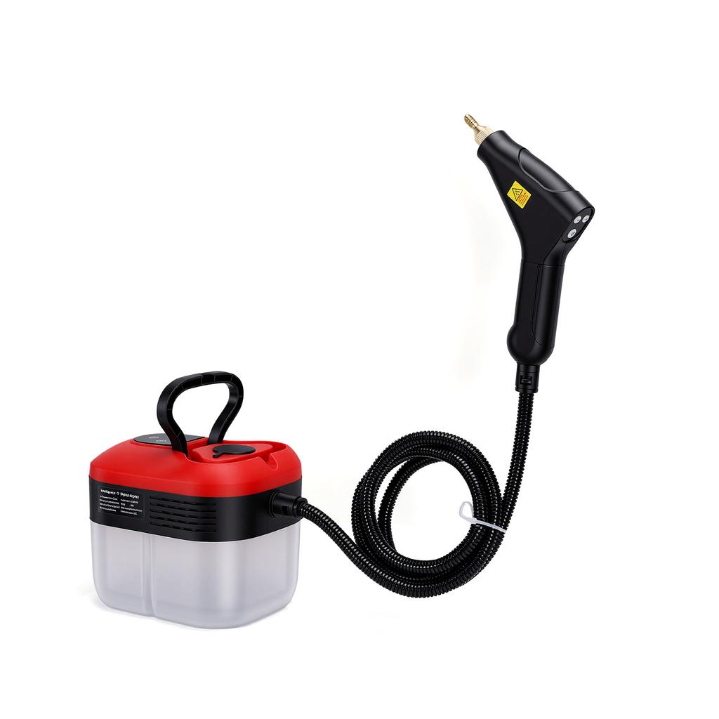 Portable Handheld Steam Cleaner 2500W High Temperature Pressurized Steam Cleaning Machine with 6 Levels Adjustable