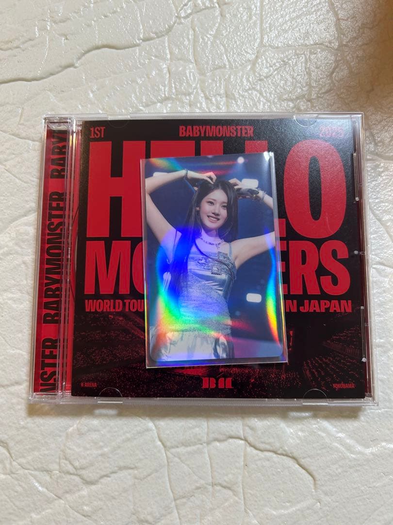 

[USED] BABYMONSTER LIVE CD with Lola trading card