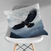 Soaring Eagle Pillowcase for Sofa Room Office Decor Printing  Merchandise AllMatch Cushion Cover