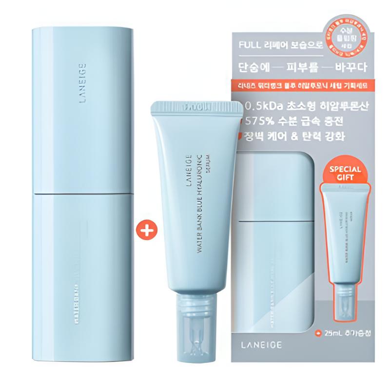 [LANEIGE] Water Bank Blue Hyaluronic Serum Set 50 ml + 25 ml