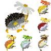 Mode Süße Gänseblümchen Broschen Bunte Revers Emaille Igel Brosche Corsage Tier Blume Anstecknadeln Damen Mädchen
