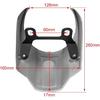 Motorcycle Gloss Black Front Headlight Fairing Compatible With Softail Street Bob FXBB FXBBS 2018-2022