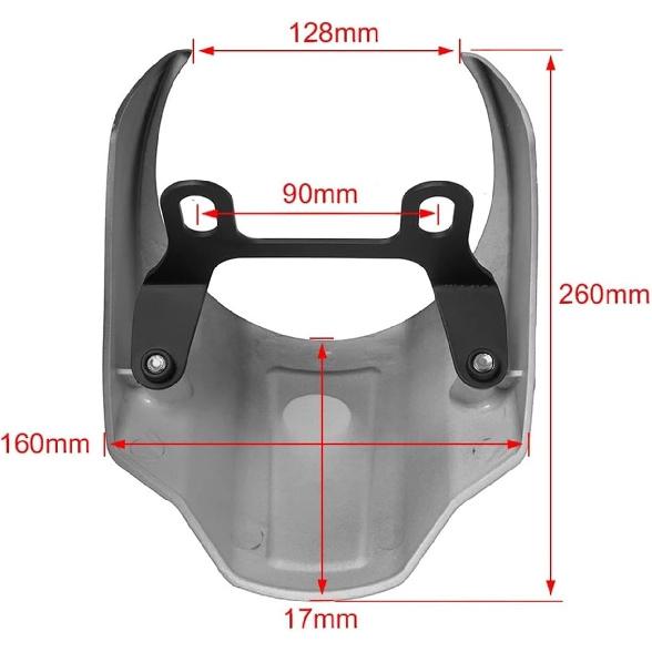 Motorcycle Gloss Black Front Headlight Fairing Compatible With Softail Street Bob FXBB FXBBS 2018-2022