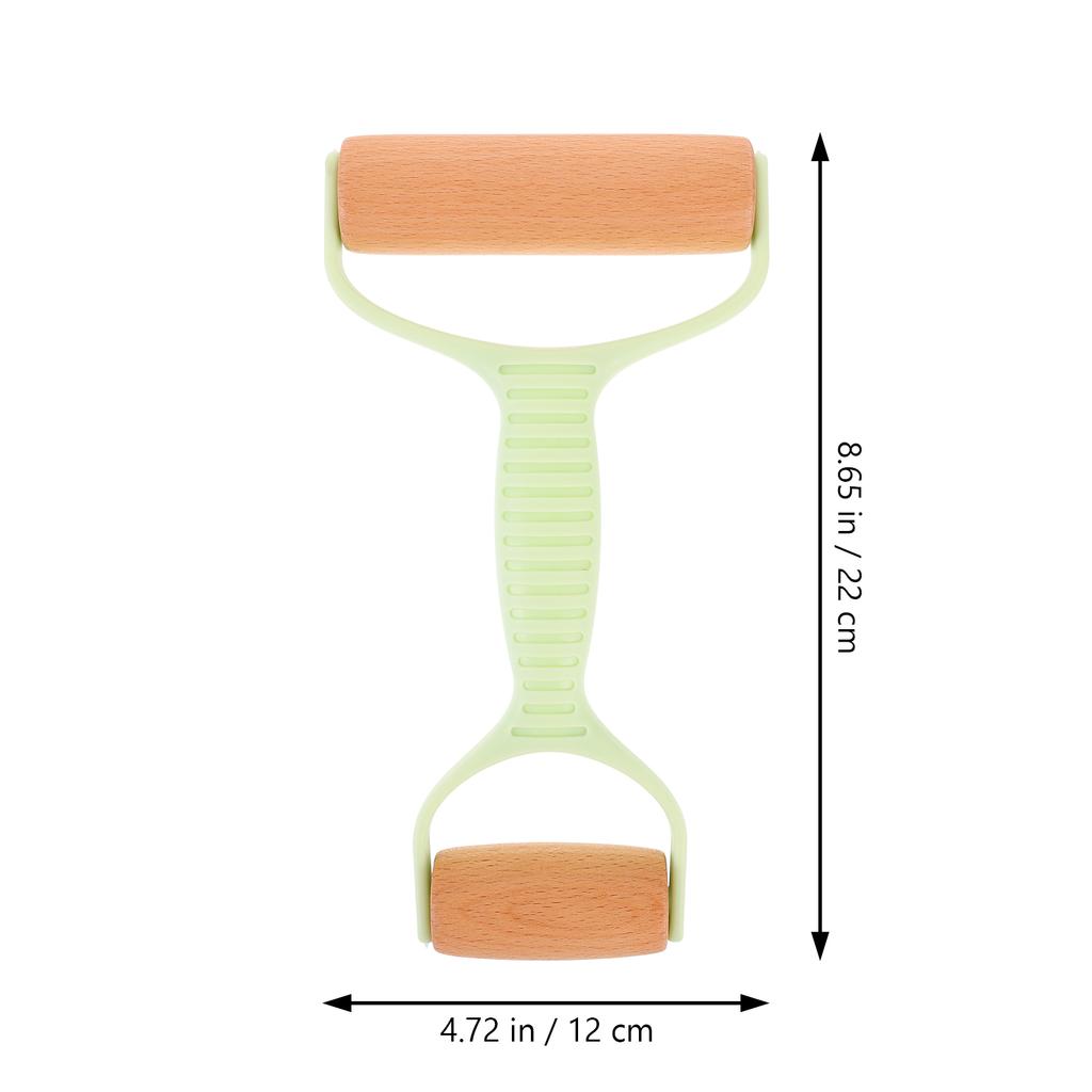 Dual Ends Rolling Pin for Dough Baking and Pastry Making Nonstick Kitchen Rolling Tool Convenient Dough Roller