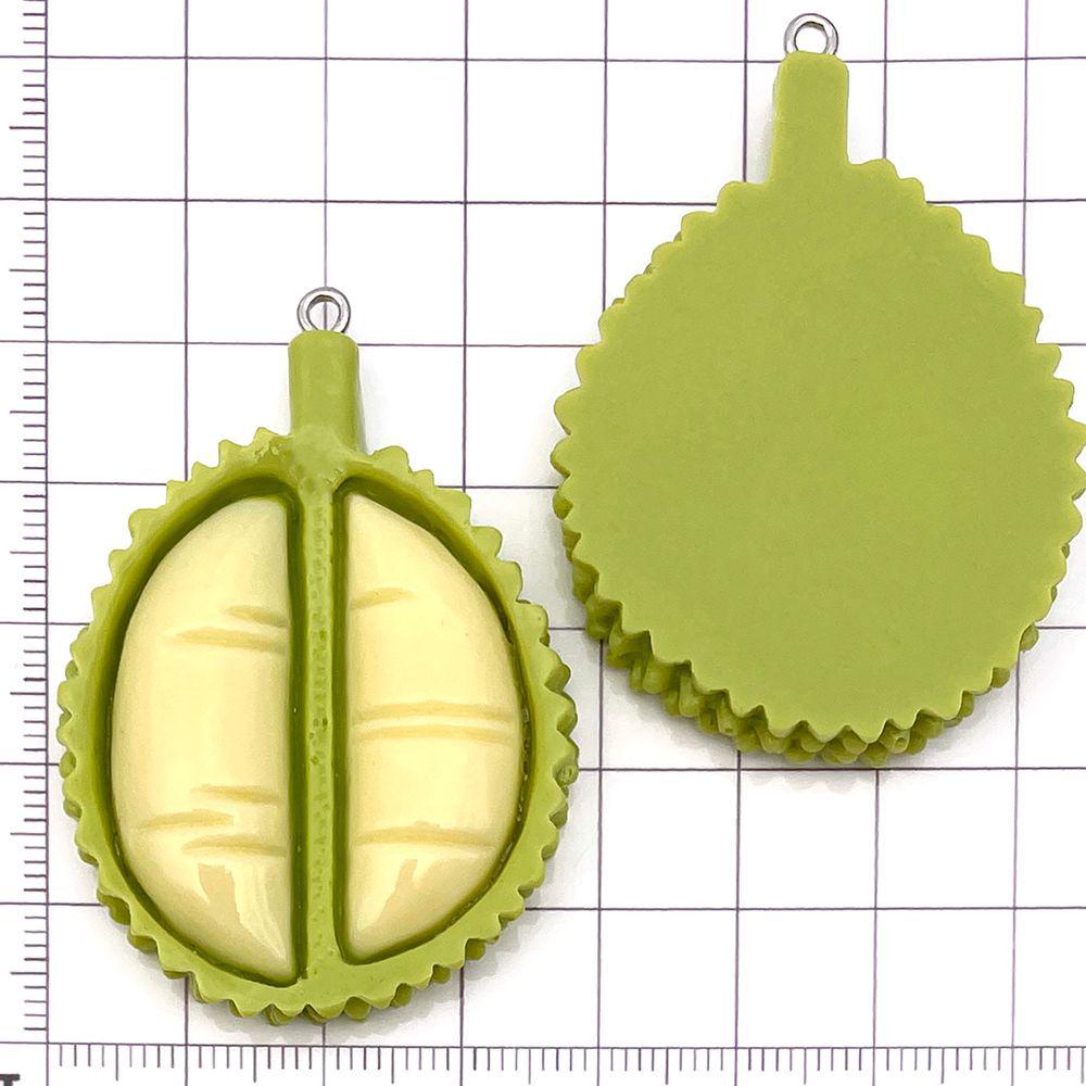 Set of 10 Large Colorful Resin Fruit Charms: Strawberry, Kiwi for DIY Bracelets & Necklaces