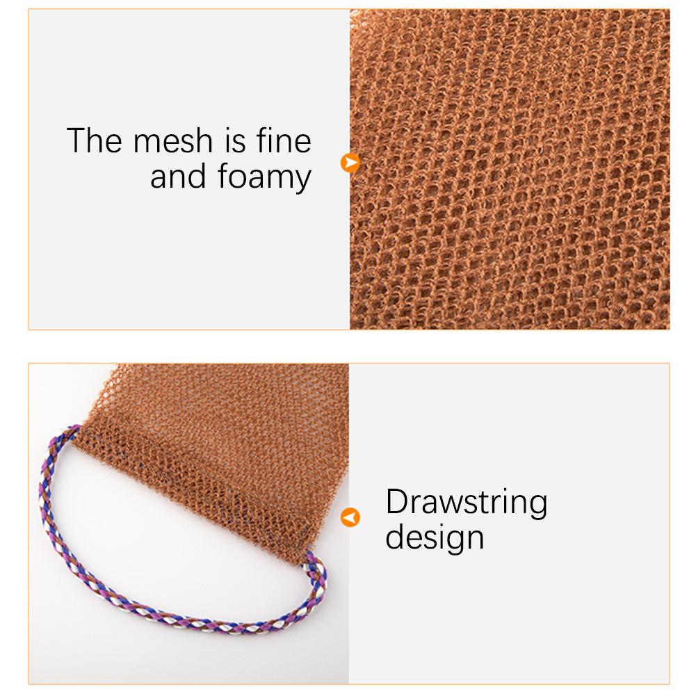 Back Scrubber For Shower Soft Comfort Bath Towel Exfoliating Washcloth Scrubber Quick Dry Africa Net Bath Cloth For Men Women