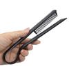 1 buc. Pieptene de îndreptare a părului în formă de V. Pieptene de coafură pentru salon, cleme, instrumente de coafat netede, pentru femei, perie de păr