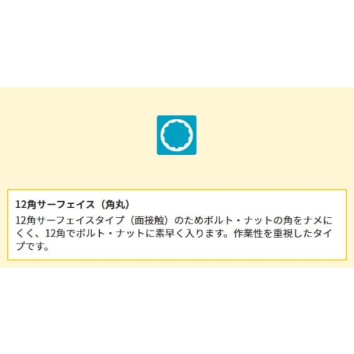 TOP Industrial (TOP) Single-Ended Ratchet Wrench with Shank, 36mm, Cathodic Coating, Scaffolding, Residential, Construction Tools, RM-36, Tsubame-Sanj