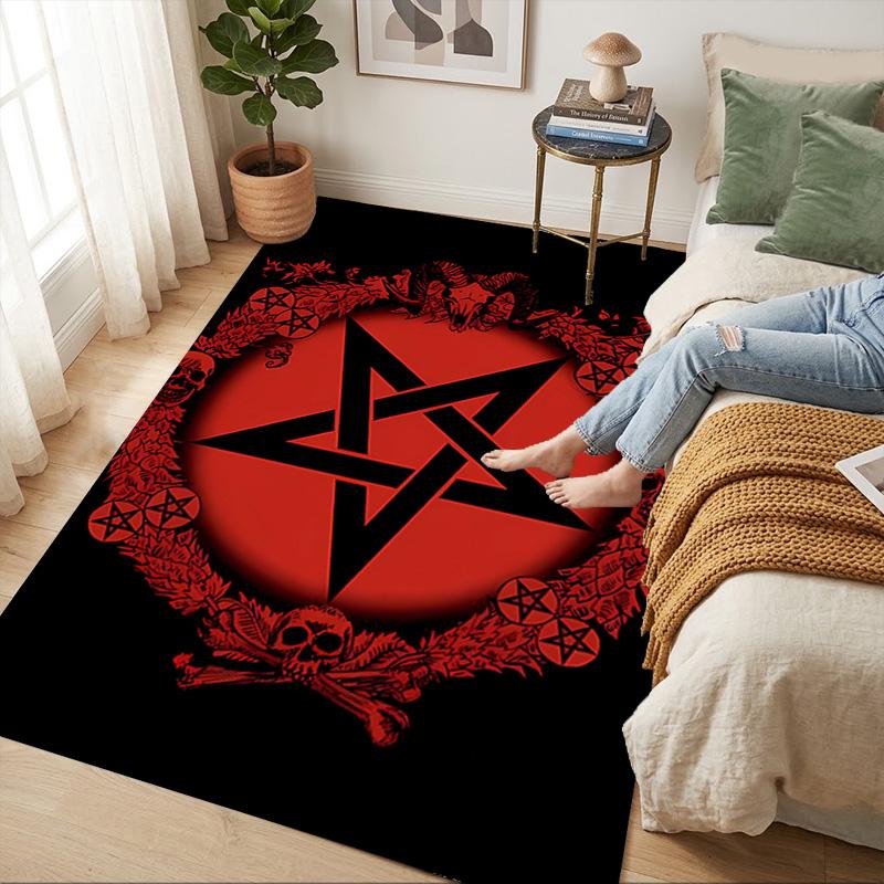 Dark Symbol Living Room Nonslip Area Rug Soft Carpet For Bedroom Game Playroom Sofa Office Home Decor Doormat Christmas Gift C9261260