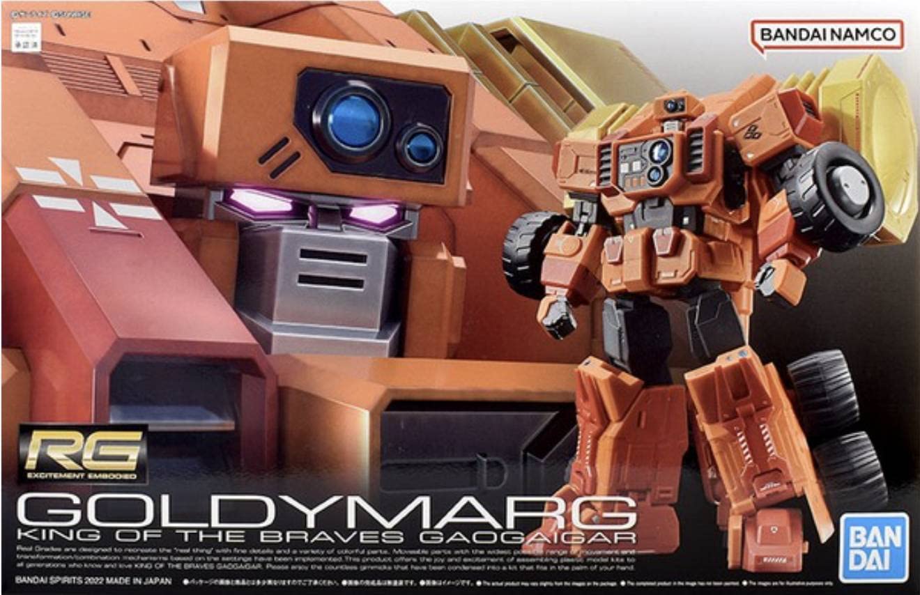 

Bandai Hobby King of Braves Gaogaigar RG Goldy Marg Модель Kit - -
