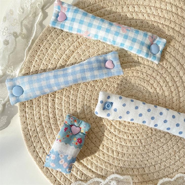1PC Efficient Cloth Cable Straps Earphone Organizers For Chargers Headphones Data Wires Floral Cord Management System
