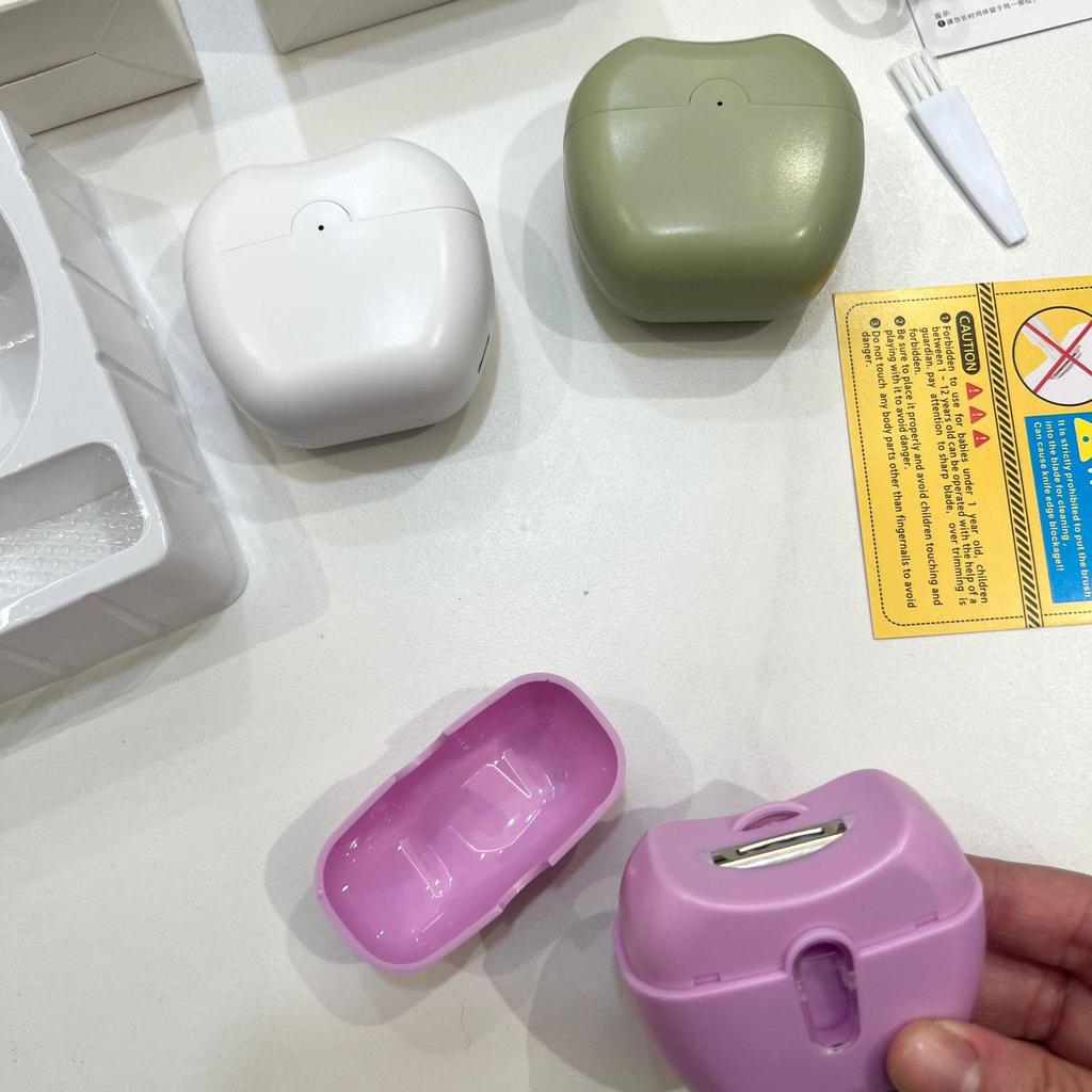USB-wiederaufladbarer automatischer Nagelknipser für Babys & Ältere - Kompaktes elektrisches Trimmer & Schleifgerät