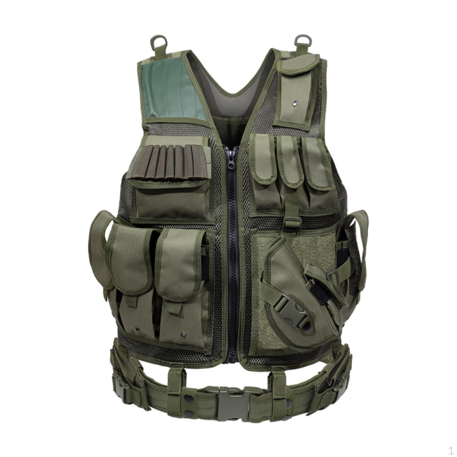 

Fishing Vest Comfortable Lightweight Hunting for Training Travel Gaming Gray Floral