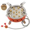 zyzy 12Core Camping Stove 21800W HighPower Gases Burner Stove Backpacking Stove Windproof with