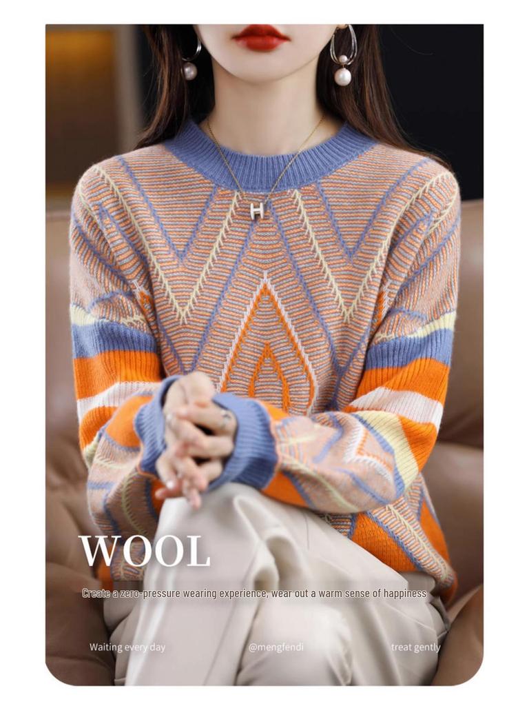 Women's High-End Slim Knit Sweater: Stylish Long-Sleeve Half Turtleneck Top for Autumn & Winter 2023