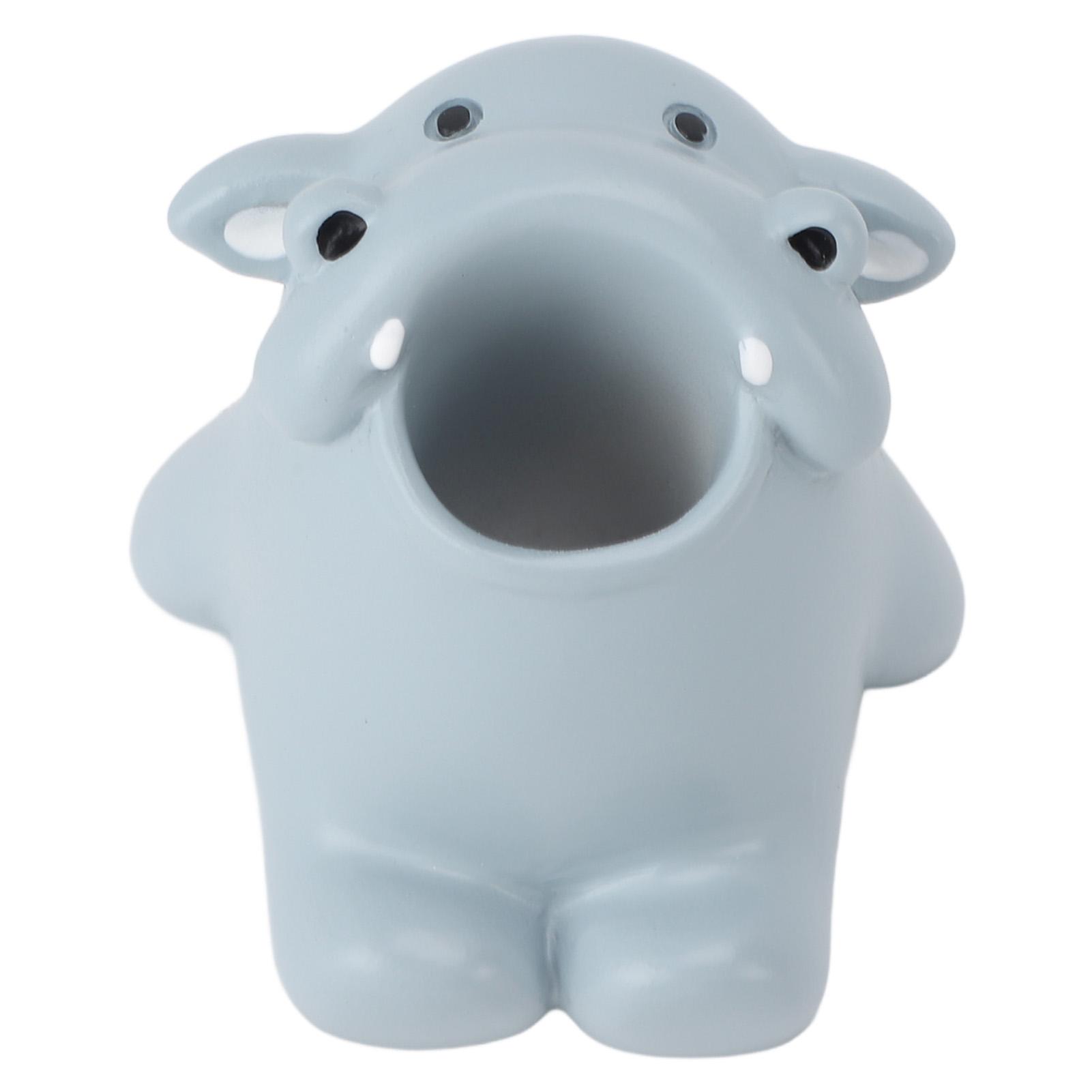 Animal Pen Pencil Holder Cartoon Multi Functional Large Capacity Storage Resin Animal Pen Pencil Sta Type 2
