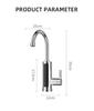 110V Dual-Use Quick-Heating Electric Faucet for Kitchen and Bathroom